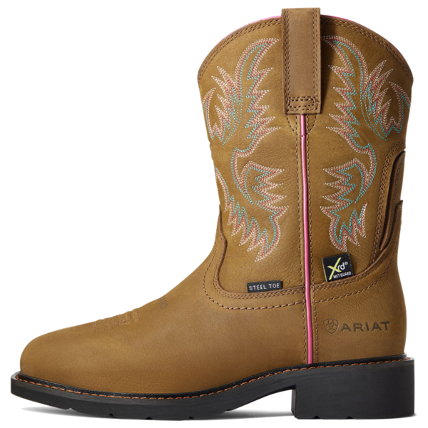 Womens Ariat Krista Steel Toe Met Guard Western Work Boot